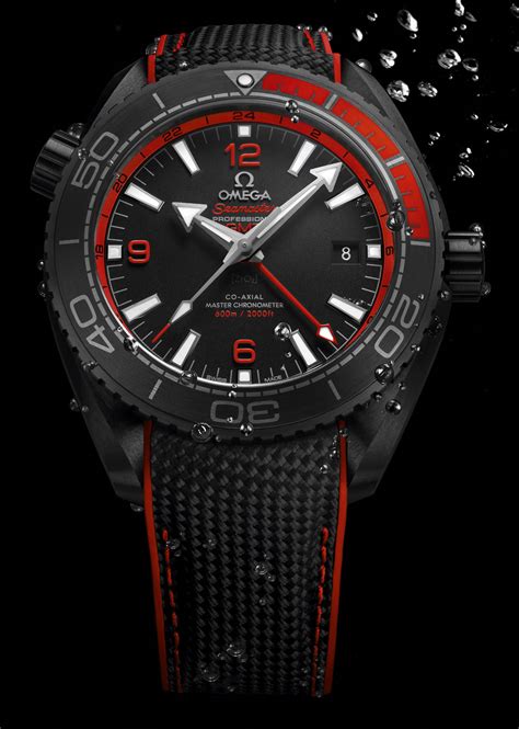 omega black face watch|omega deep black.